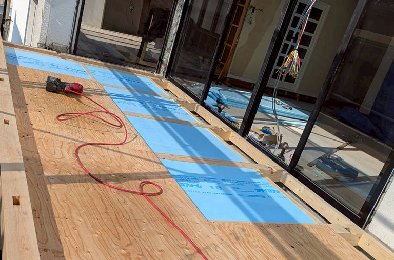 あま市の事務所リフォーム｜ワンフロア化＋休憩室増築工事